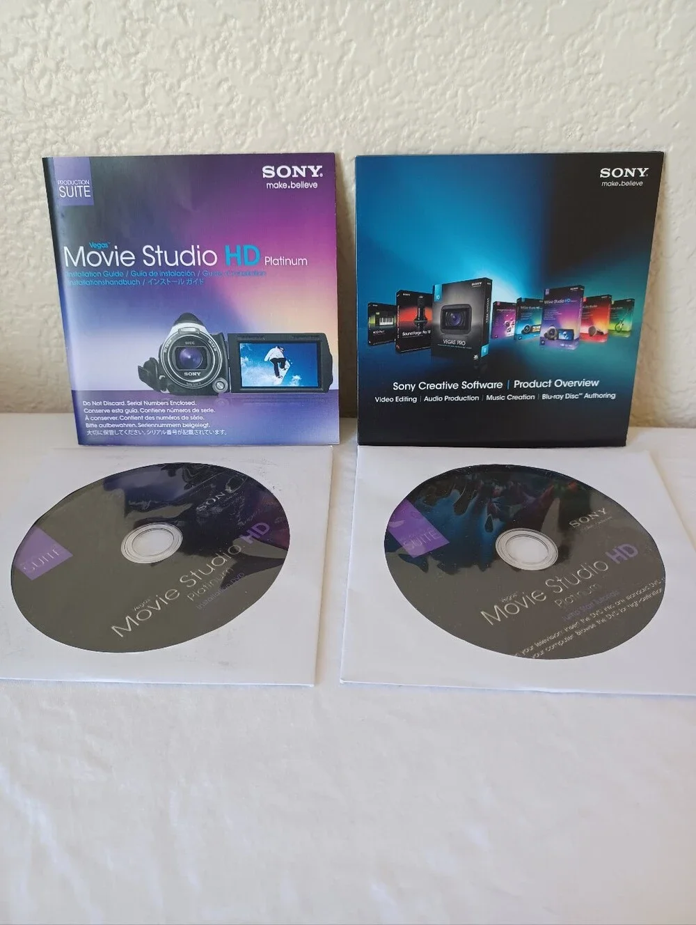 Sony Vegas Movie Studio HD Platinum 11 Video Editing Production Suite Software